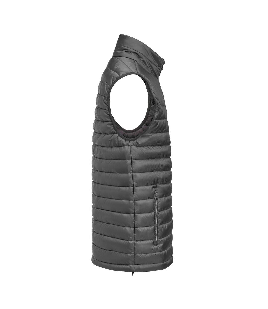 Mens Meadows Gilet Steel Grey James Harvest-3