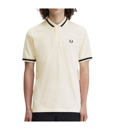 Mens Tipped Cotton Polo Shirt Navy Fred Perry
