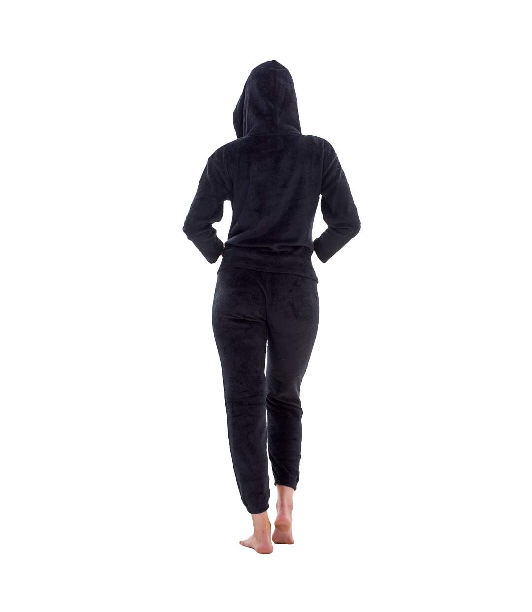 Ensemble De Pyjama Long Femme Noir Keanu-2