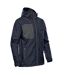 Stormtech Mens Olympia Soft Shell Jacket (Navy/Granite)