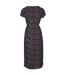 Trespass Womens/Ladies Nia Floral Casual Dress (Damson) - UTTP5875