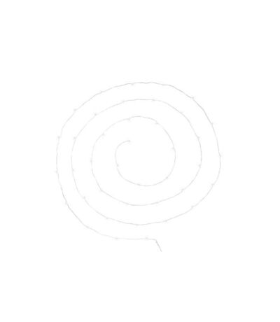Guirlande Lumineuse 40 Led Blanc 395cm Chrome