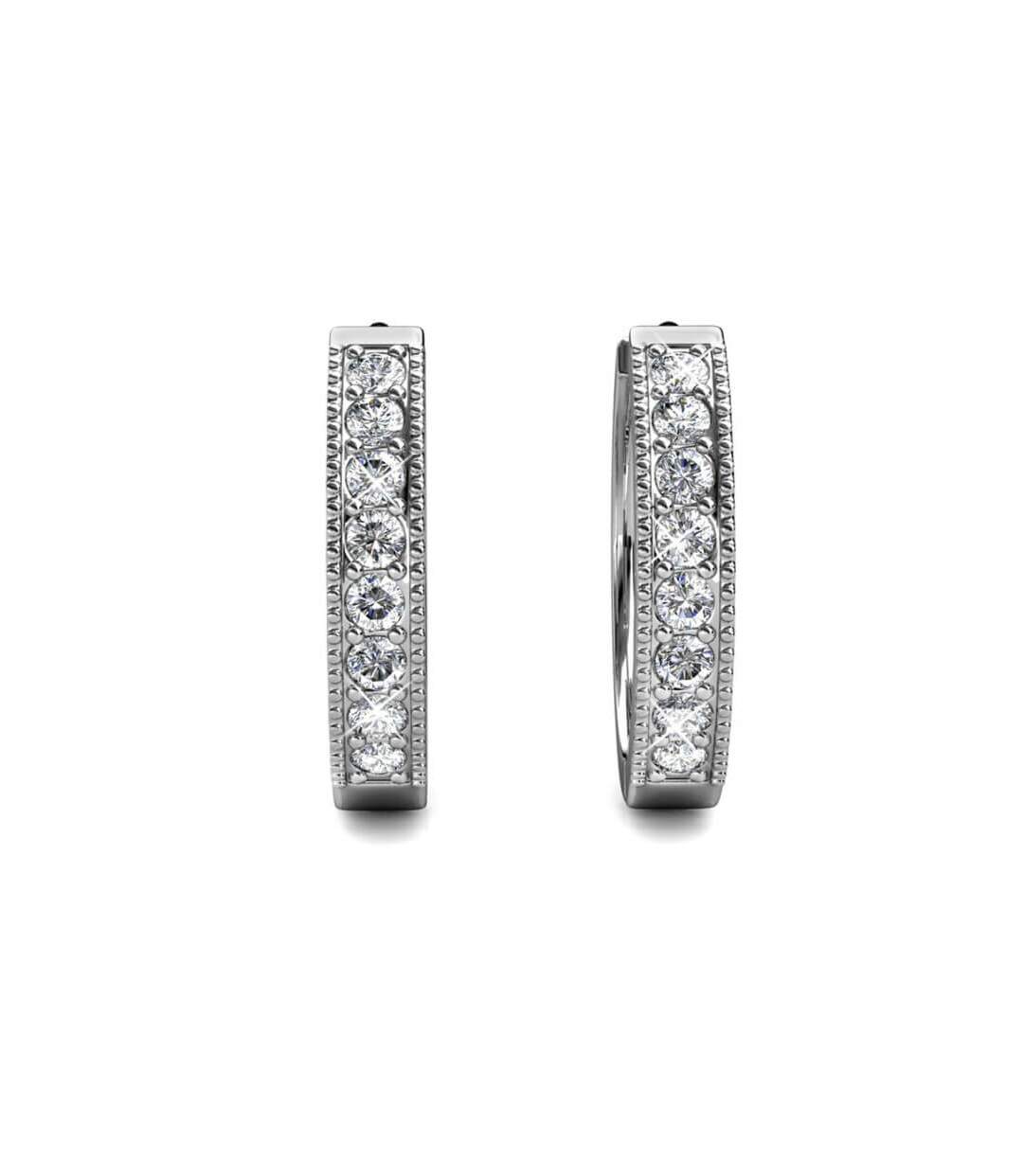 Boucles d'oreilles Eclat, Cristal d'Autriche-4