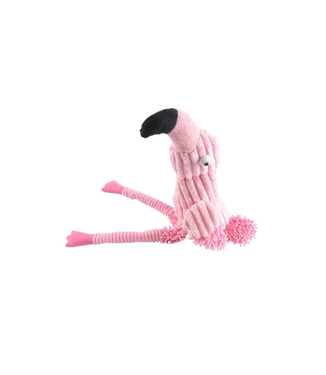 Peluche pour Chien Flamant Rose 46cm Rose-2