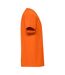 T-shirt Iconic Premium Homme Orange Fruit Of The Loom-3