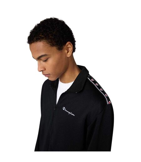 Mens Poly Tracksuit Black Champion