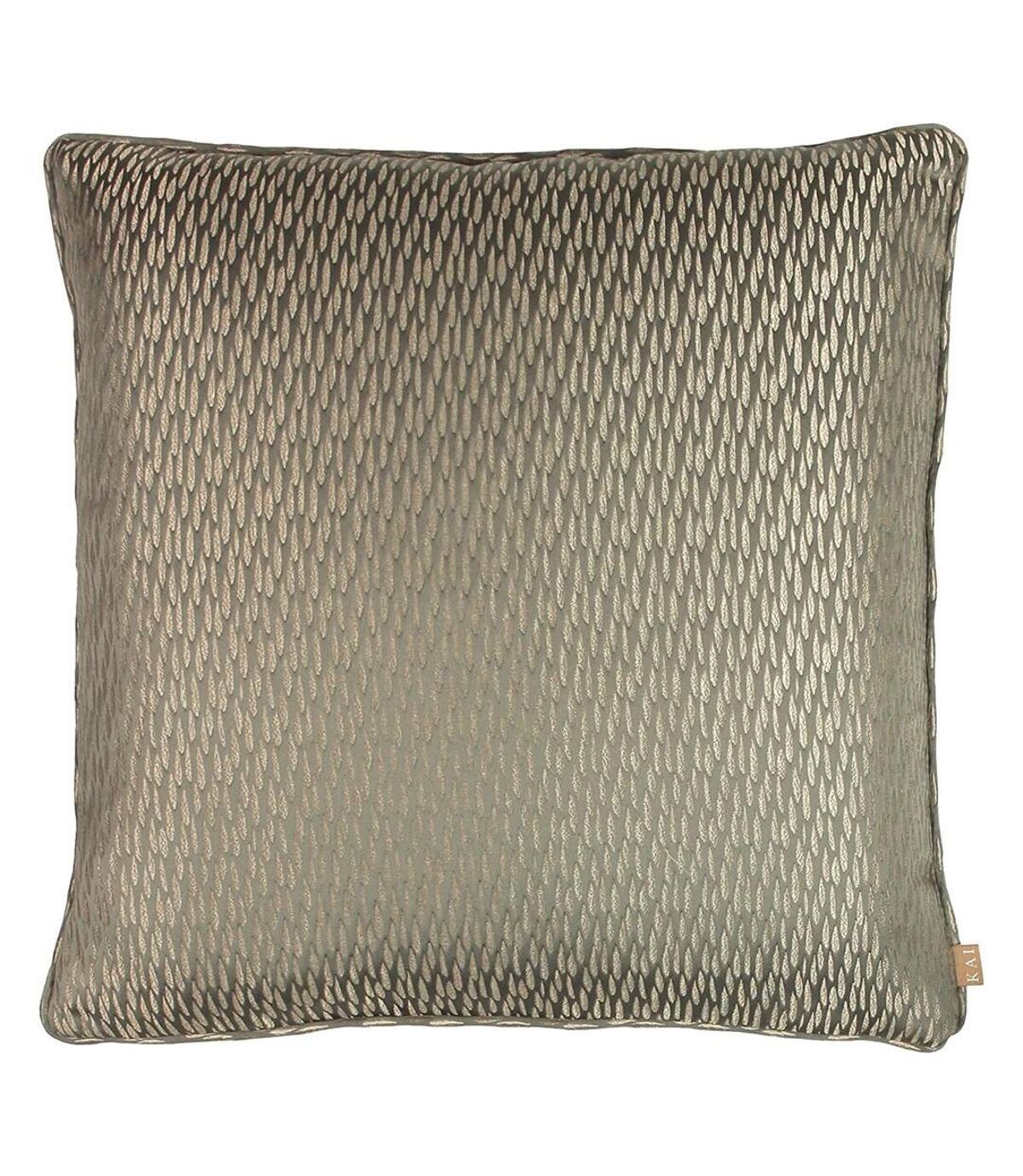 Kai Astrid Jacquard Square Throw Pillow Cover (Mole) - UTRV2422 | Atlas ...