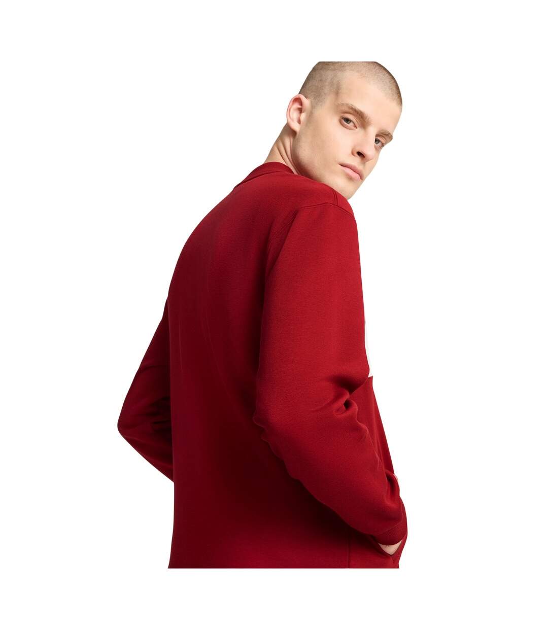 Blouson Aviateur Squad Homme Rouge Puma-4