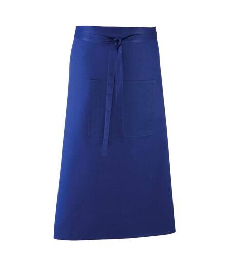 Tablier De Bar Colours Collection Taille Unique Bleu Roi Premier