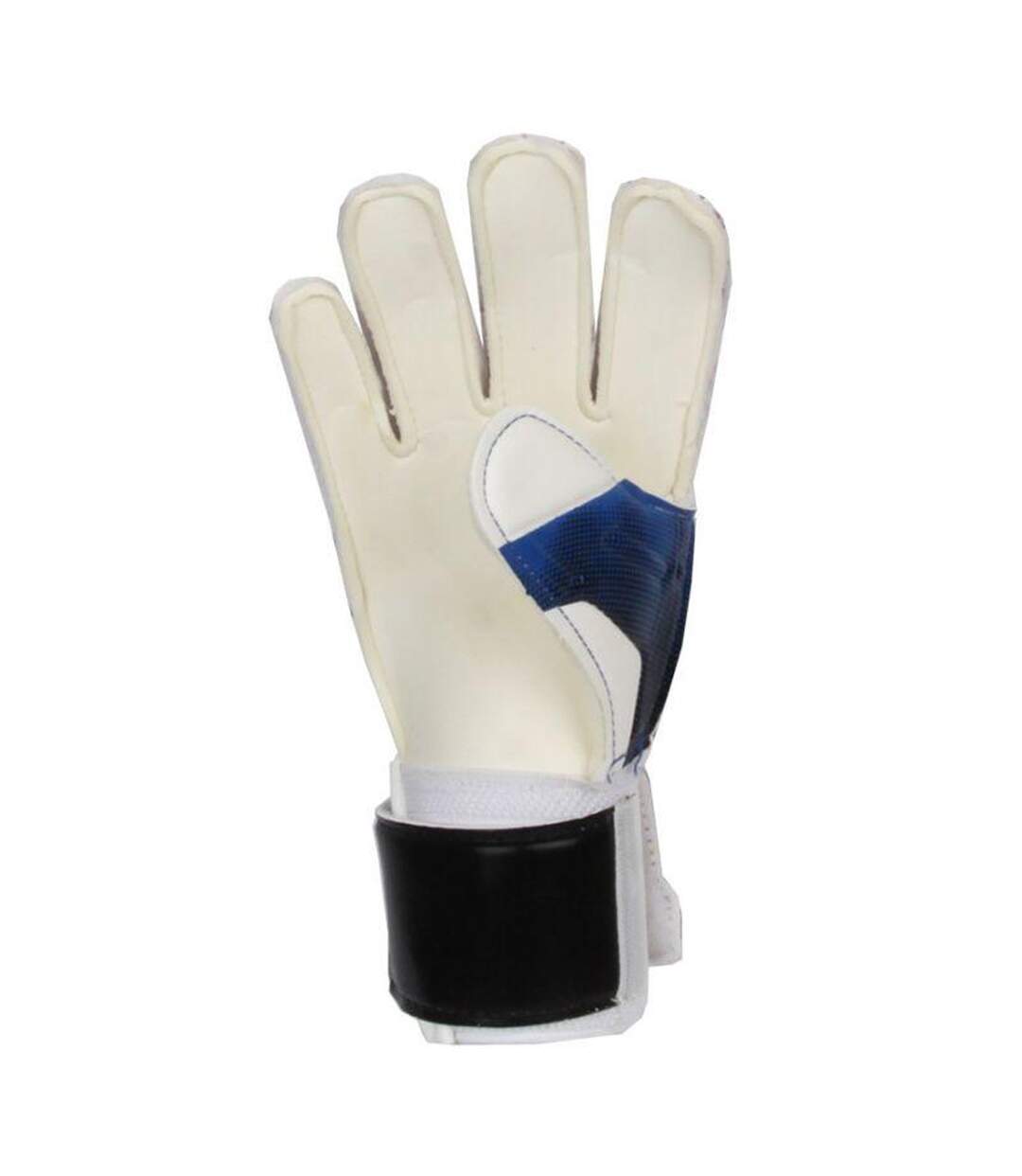 Childrens/kids Flexible Gripped Goalkeeper Gloves Blue Select-2