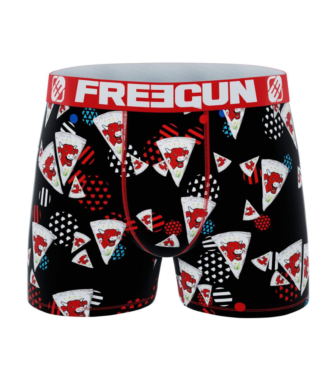 Lot de 3 boxers homme La Vache Qui Rit Freegun-5