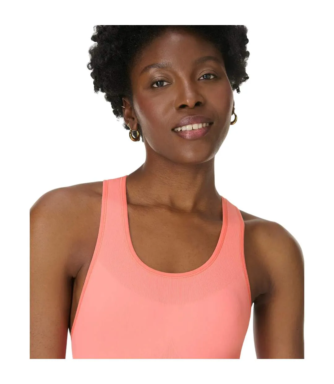 Brassière De Sport Entraînement Stamina Femme Rose Melon Sweaty Betty-4