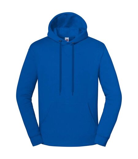 Unisex Adult Iconic Premium Hooded Sweatshirt Royal Blue Fruit Of The Loom