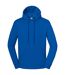 Unisex Adult Iconic Premium Hooded Sweatshirt Royal Blue Fruit Of The Loom-1