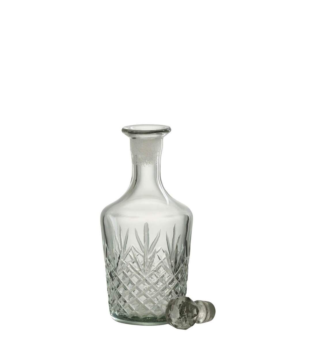 Carafe Design en Verre Faune 28cm Transparent-2