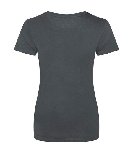 T-shirt Cascades Femme Charbon Ecologie