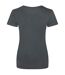 T-shirt Cascades Femme Charbon Ecologie-2