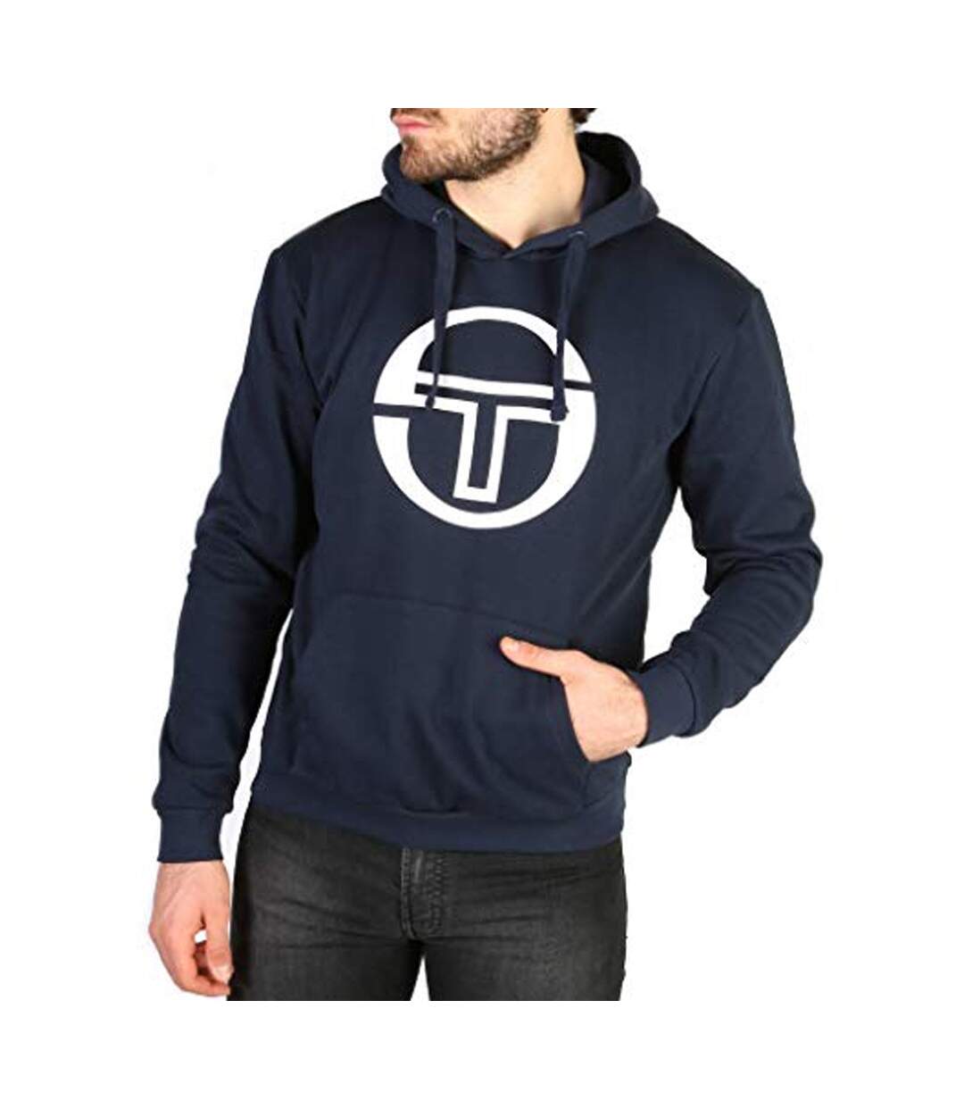 Sweat à capuche Marine Homme Sergio Tacchini Stadium-1