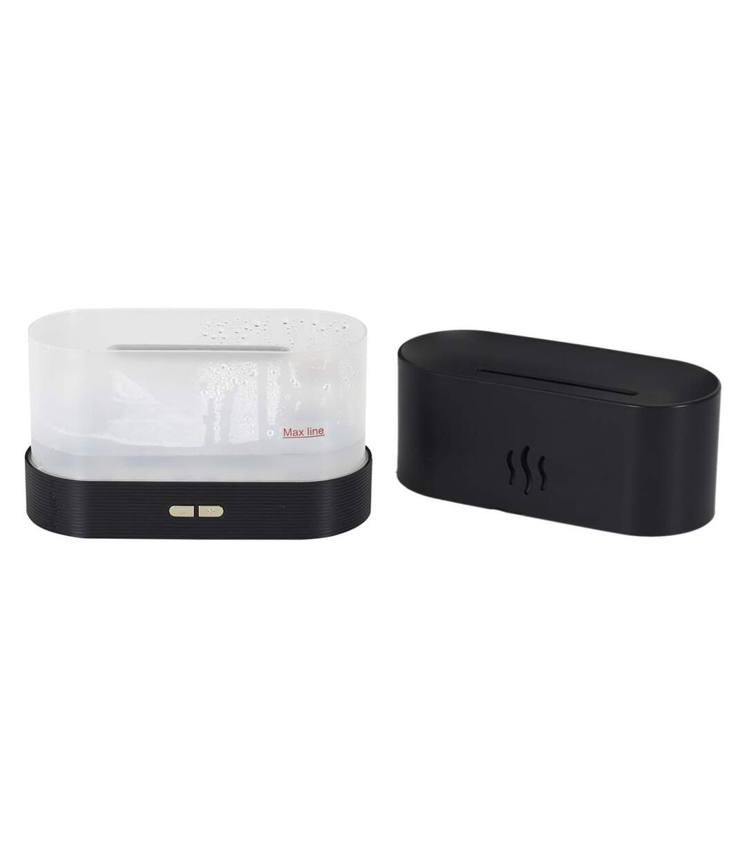 Diffuseur Huile Essentielle Flamme 17cm Noir-5
