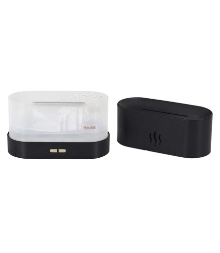 Diffuseur Huile Essentielle Flamme 17cm Noir