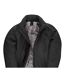 Blouson Aviateur Crew Homme Noir Gris B&C-2
