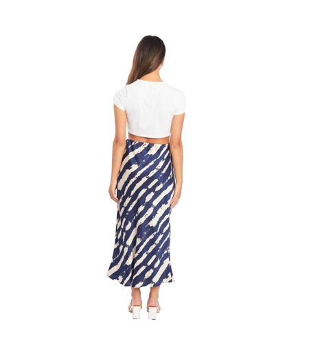 Jupe Mi-longue Femme Bleu Wednesday