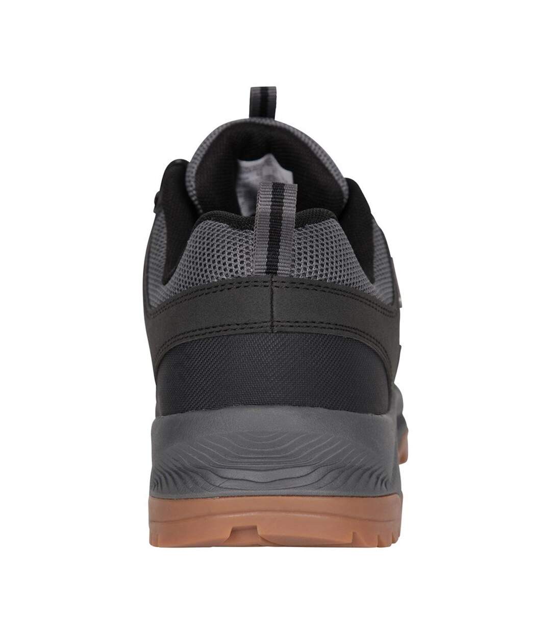 Mens Route Suede Waterproof Outdoor Walking Shoes Grey Mountain Warehouse-2