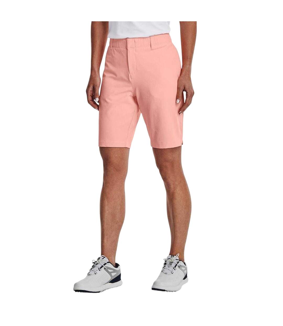 Short De Golf Link Femme Rose Argenté Under Armour-3