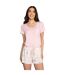 Short Motif/style Imprimé Étoile Femme Blanc Cassé PJ Salvage-2