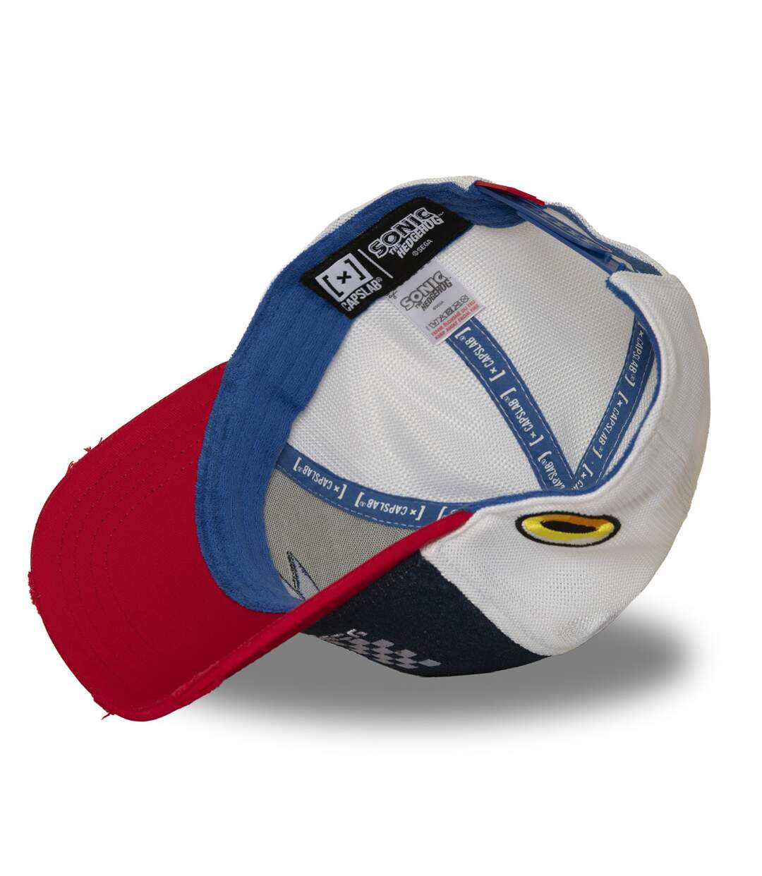 Casquette trucker premium avec filet et patch Sonic Capslab-5