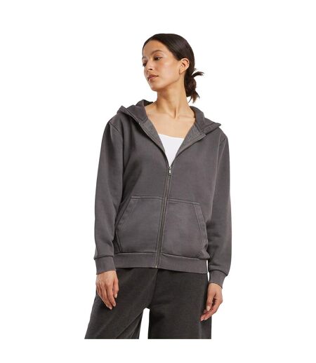 Veste à capuche femme anthracite Build Your Brand