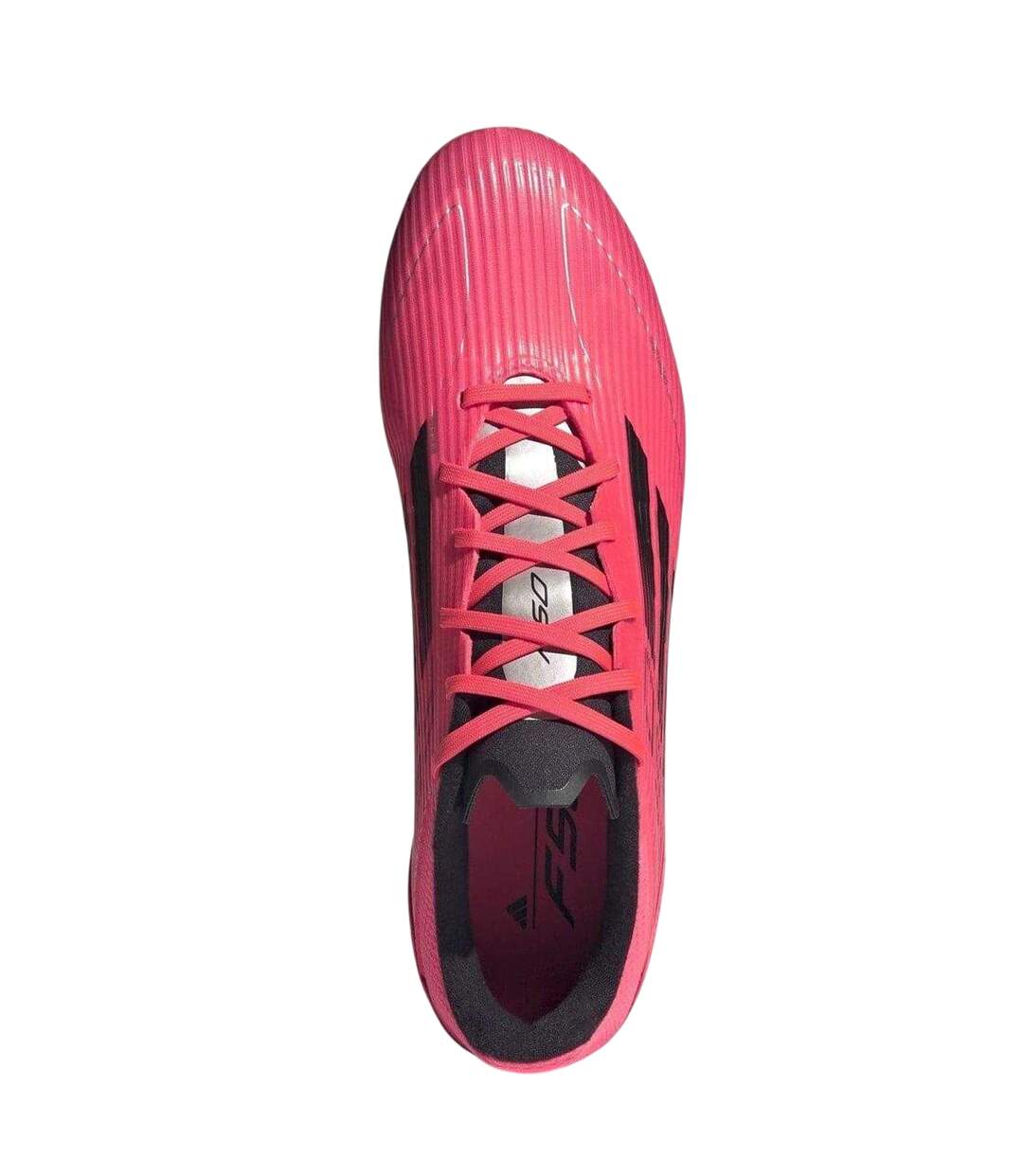 Chaussures De Foot Pour Terrain Ferme Messi F50 Homme Rose Noir Adidas-4