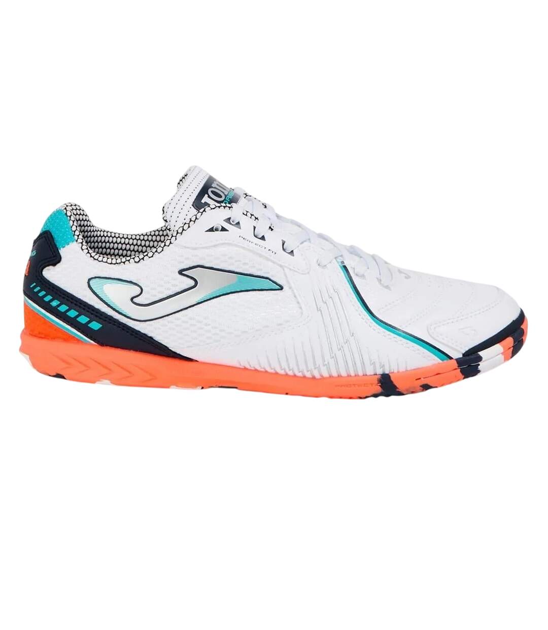Mens Dribling Dribbling Synthetic Indoor Football Trainers White Light Orange Joma-1