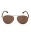 Lunettes De Soleil Motif/style Pilote Homme Taille Unique Jaune Or Calvin Klein-2