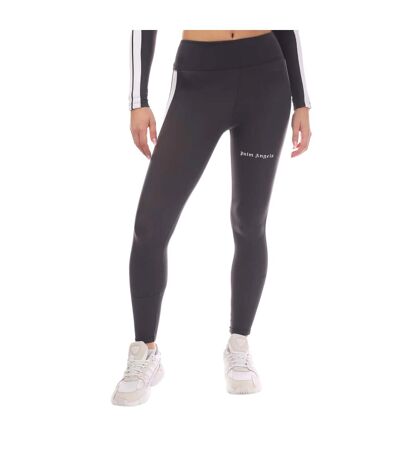 Legging femme gris / blanc Palm Angels