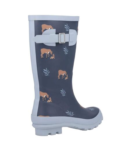 Bottes de pluie woodland enfant bleu marine Cotswold