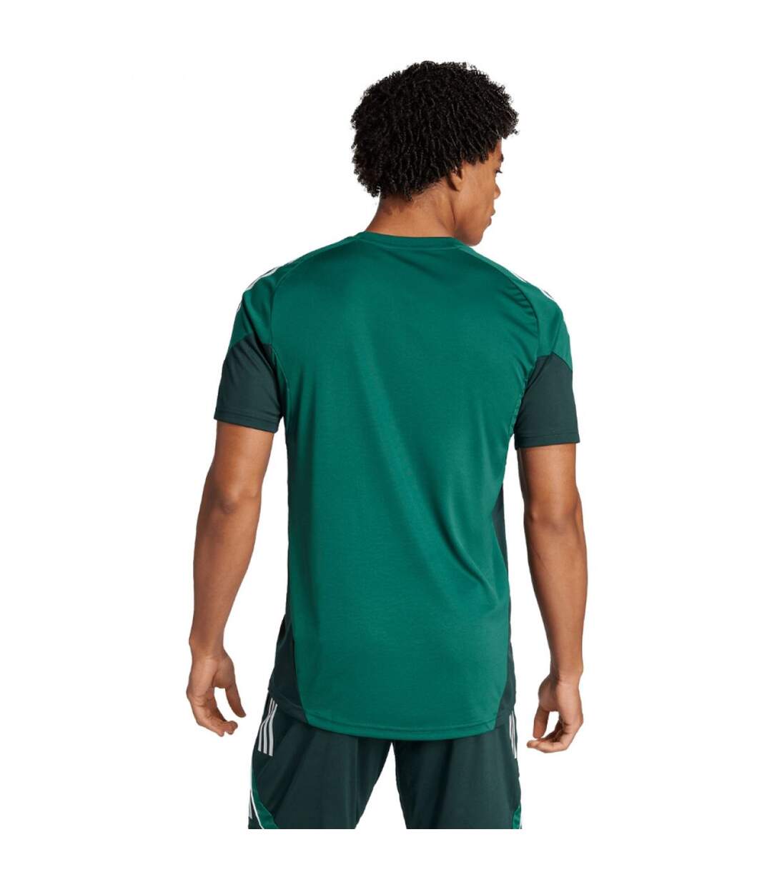 Maillot Entraînement Tiro Competition Homme Vert Adidas-4