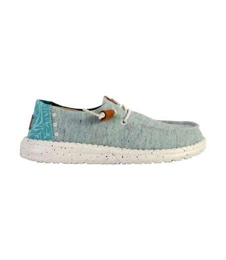 Moccassin à Lacets Hey Dude Wendy Heathered Slub Tropical