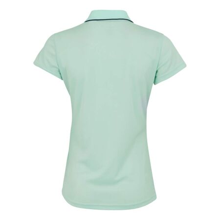 Polo manches courtes maverick femme bleu turquoise Regatta