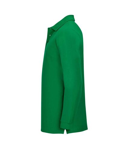 SOLS Mens Winter II Long Sleeve Pique Cotton Polo Shirt (Kelly) - UTPC329