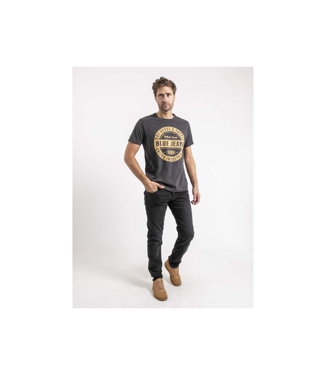 T-shirt manches courtes pur coton JAMONIX-4