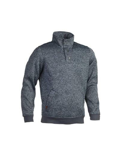 Pull polaire - Homme - HEROCK HK1701 - gris chiné