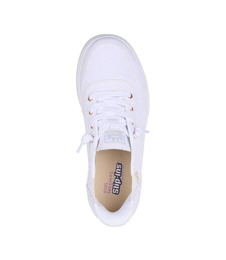 Baskets Bobs Femme Blanc Skechers
