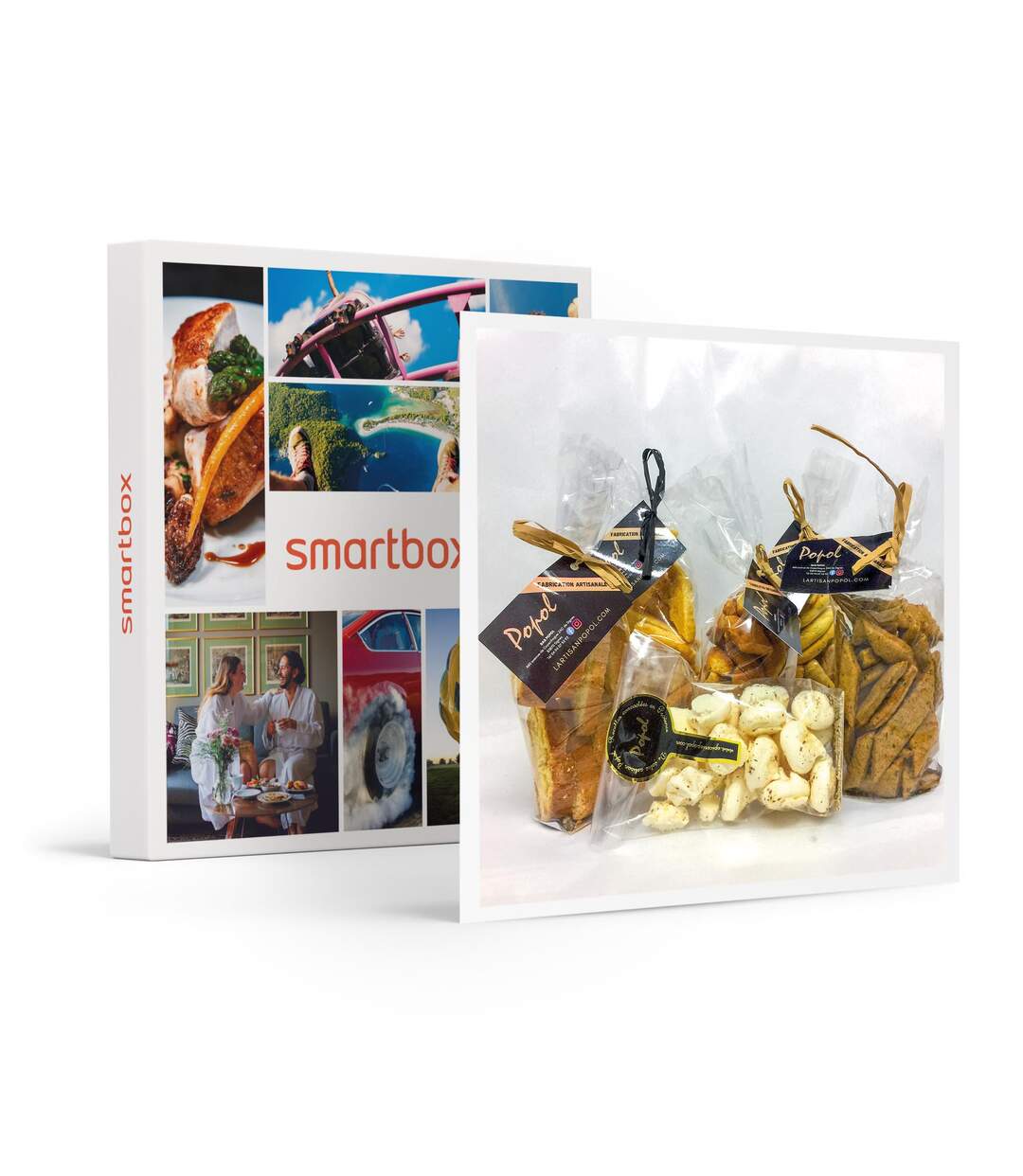 Panier gourmand de biscuits artisanaux livré à domicile - SMARTBOX - Coffret Cadeau Gastronomie-1