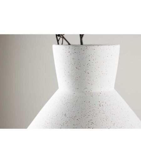 Vase Design Rellis 22cm Blanc