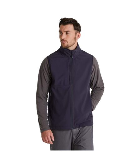 Mens Expert Basecamp Softshell Gilet Dark Navy Craghoppers
