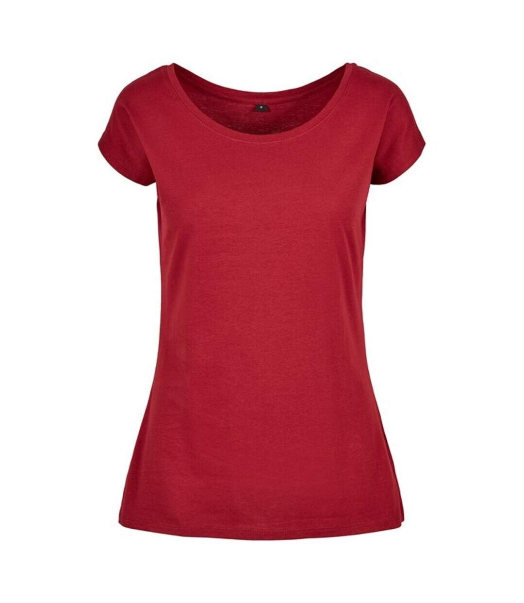 T-shirt femme bordeaux Build Your Brand