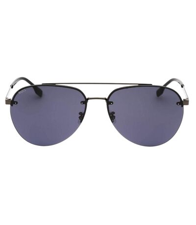 Lunettes De Soleil Homme Taille Unique Ruthénium Foncé Noir Hugo Boss