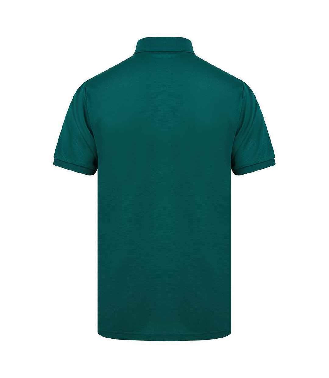 Henbury Polo Mens Piqu (Vert bouteille) - UTPC4429