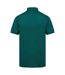 Henbury Mens Piqu Polo Shirt (Bottle Green)